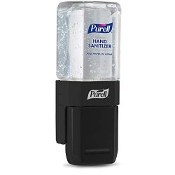 PURELL ES1 Hand Sanitizer Dispenser Starter Kit, Push-Style Dispenser with PURELL Advanced Hand Sanitizer Gel, 450 mL Refill (Pack of 1) – 4424-D6