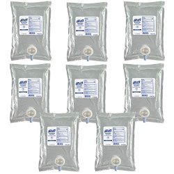 PURELL Advanced Hand Sanitizer Green Certified Gel, Fragrance Free, 1000 mL Refill for PURELL Push-Style CS2 Hand Sanitizer Dispenser (Pack of 8) – 4163-08