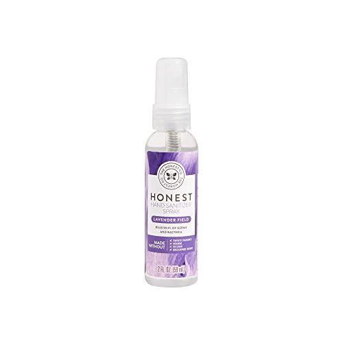 The Honest Company Hand Sanitizer Spray – Lavender Field – 2oz, 2 Fl Oz