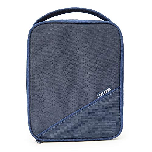 Smash Basic Case Insulated Lunch Bag, 8cm x 18cm x 25cm, Navy