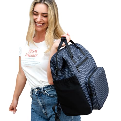 IDAHO JONES Breast Pump Bag Backpack with Insulated Cooler – Fits Spectra, Motif, Medela, All Portable, Wearable Breast Pumps – Chertsey