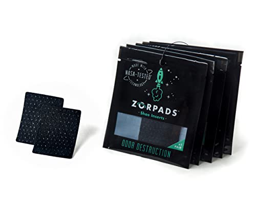 Zorpads Odor Eliminating Shoe Inserts Five Pairs – As Seen on Shark Tank