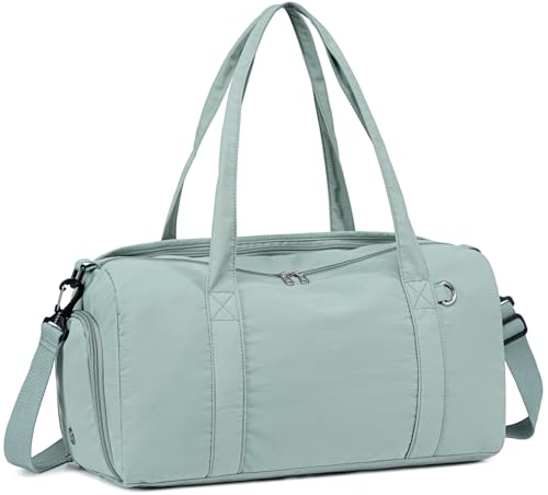 BLUBOON Duffle Bag Girls Kids Cute Gym Bag with Shoes Compartment & Wet Separation Waterproof Sports Overnight Travel Bag