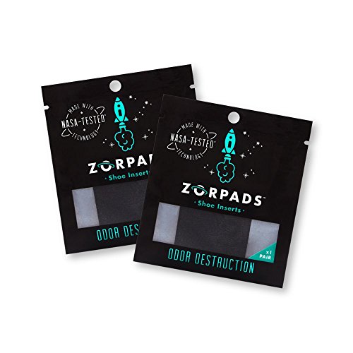 Zorpads Odor Eliminating Shoe Inserts Two Pairs – As Seen on Shark Tank