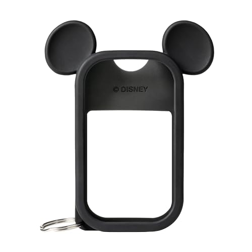 Touchland & Disney Special Edition Mist Case 1FL. OZ., Protective and Stylish Hand Sanitizer Spray Accessory, Silicone with Keyring, Mickey Mouse