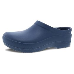 Dansko Women’s Kaci Occupational Mule Clog – Lightweight and Slip Resistant Made with Bio-Based EVA for Long-Lasting Wear – Great for Healthcare, Food Service, Landscaping Blue 9.5-10 M US
