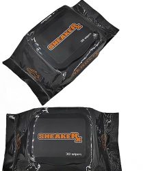 Shoe Wipes 2 Pack (60 Count) – Sneaker Cleaner Wipes, Quick Stain Remover for Shoes, Portable Disposable Travel Wipes for Sneakers