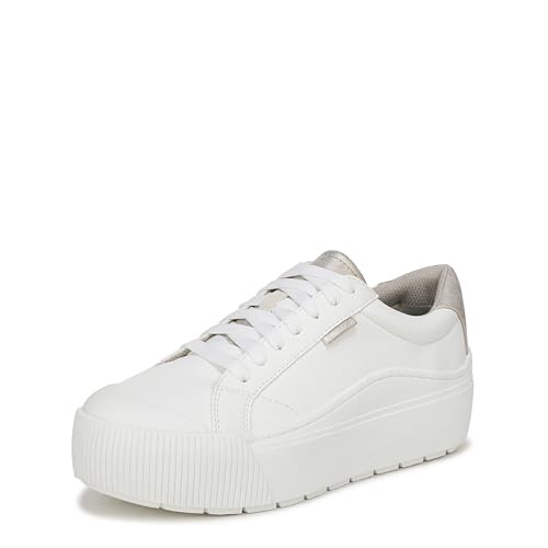Dr. Scholl’s Shoes Women’s Time Off Max Sneaker White Gold 6 M